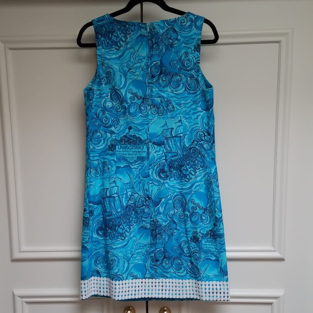 Lilly Pulitzer Dark & Stormy Worth Shift - Picture 2 of 3